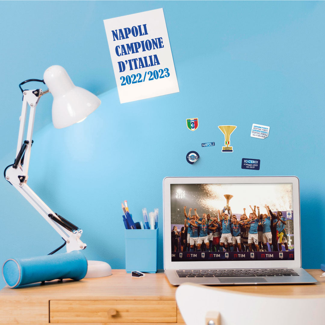 Stickers CAMPIONI D'ITALIA - 6pz