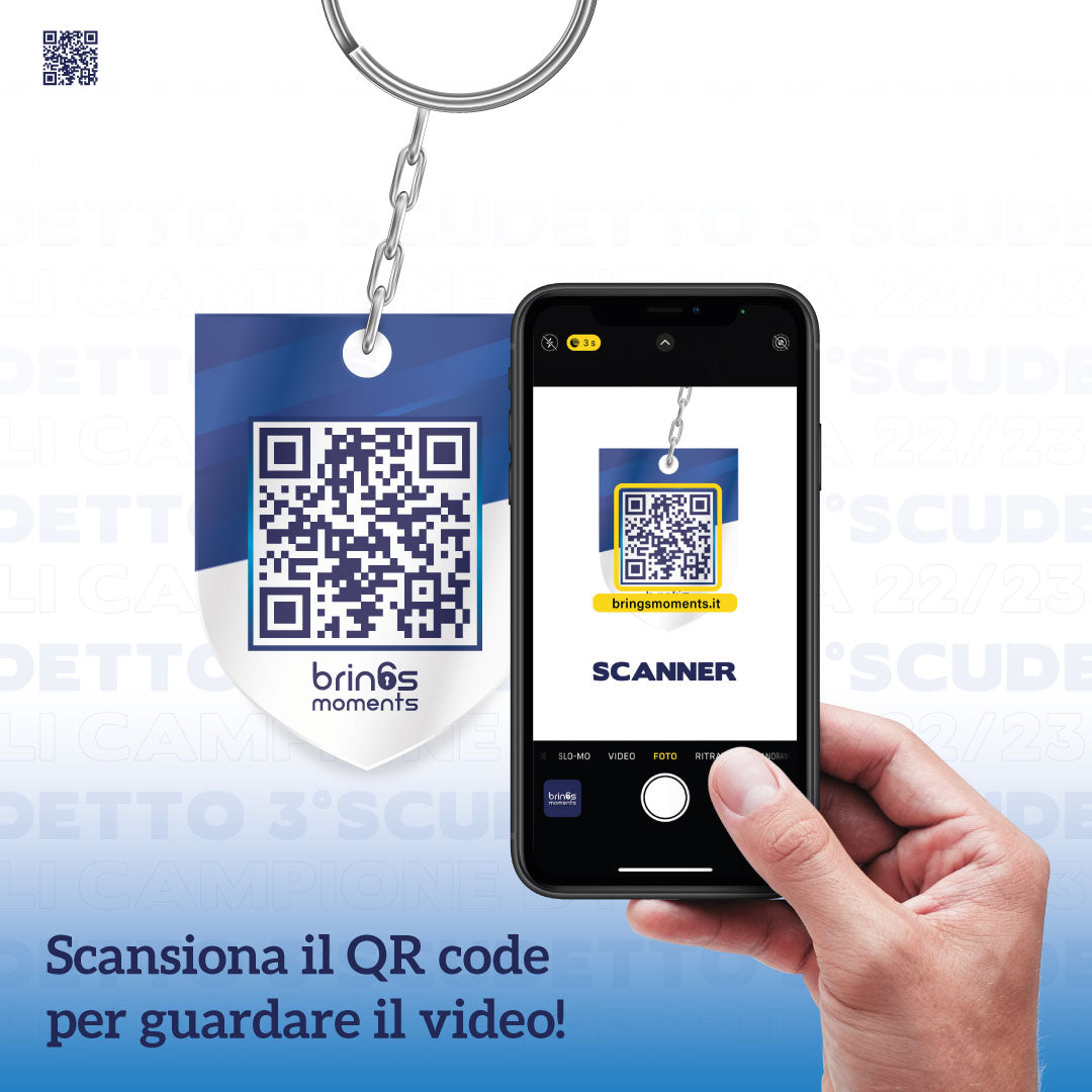 Portachiavi con Video - 3° SCUDETTO NAPOLI