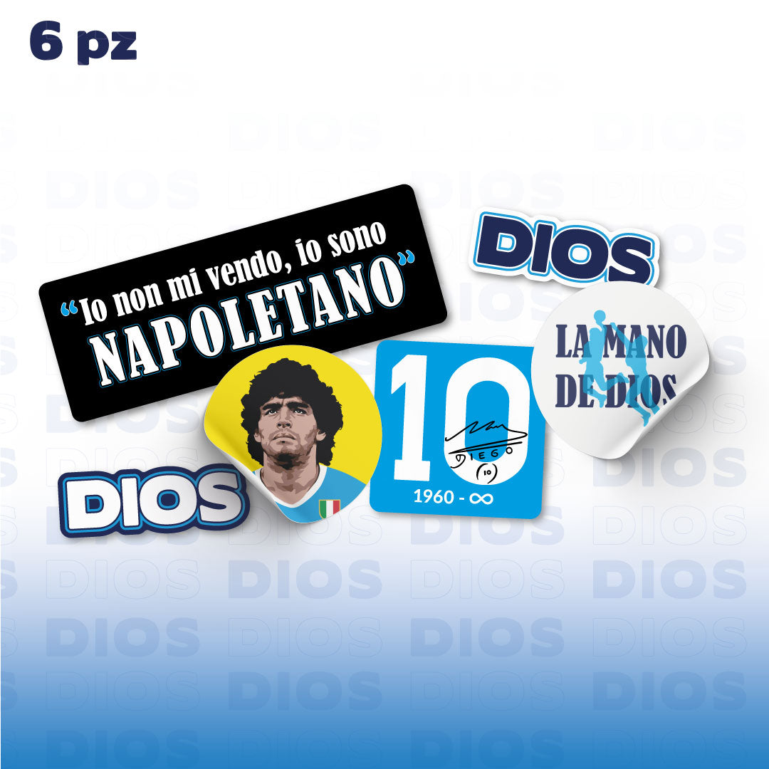 Stickers DIOS - 6 pz
