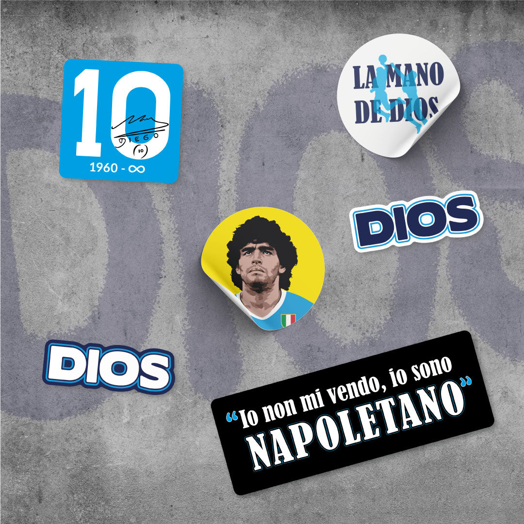 Stickers DIOS - 6 pz